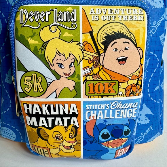 NWT. 2024 Disney Parks runDisney Springtime Surprise Weekend Loungefly bag - Picture 5 of 13